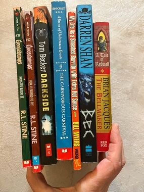 Lot of 7 Young Adult Horror Genre Novels